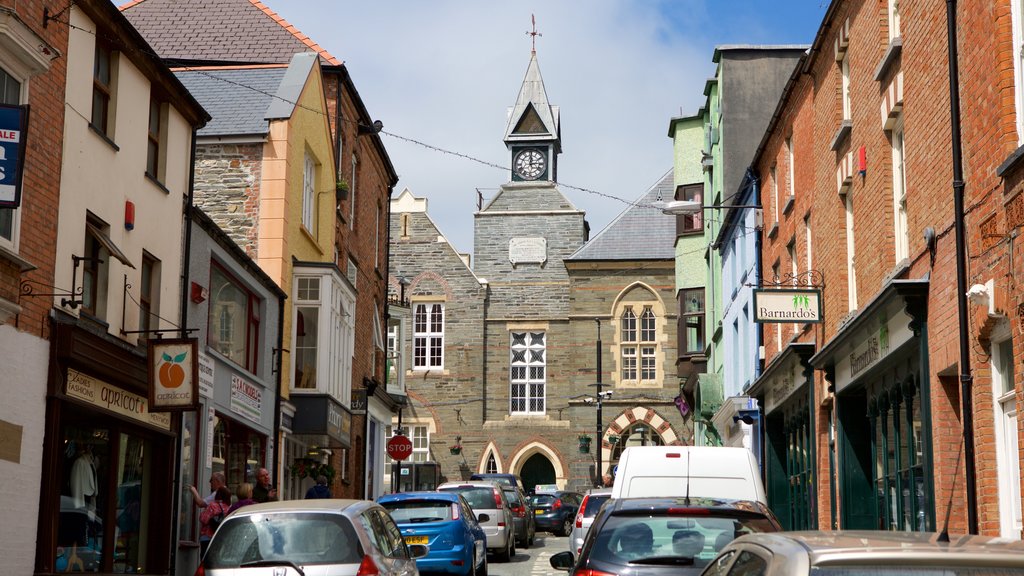 Cardigan das einen Straßenszenen