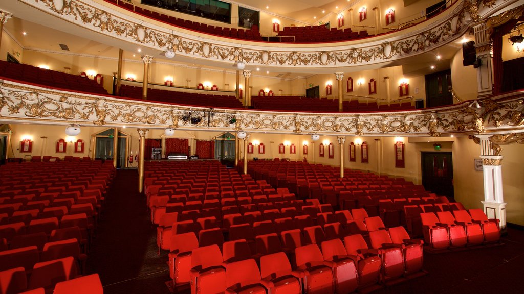 Grand Theatre featuring theatre scenes and interior views