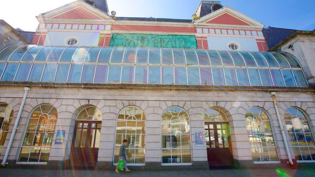 Grand Theatre showing street scenes