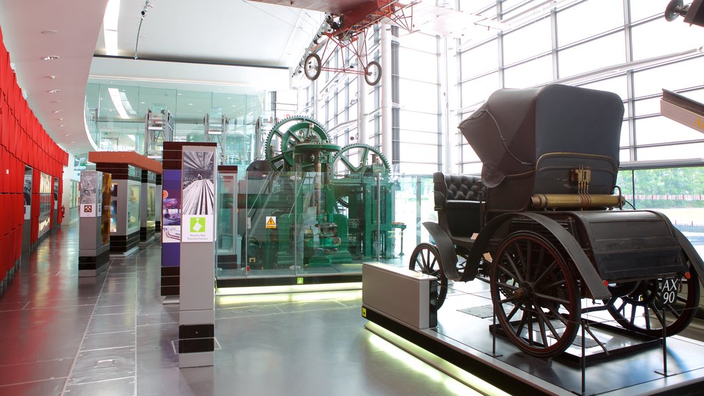 National Waterfront Museum showing interior views