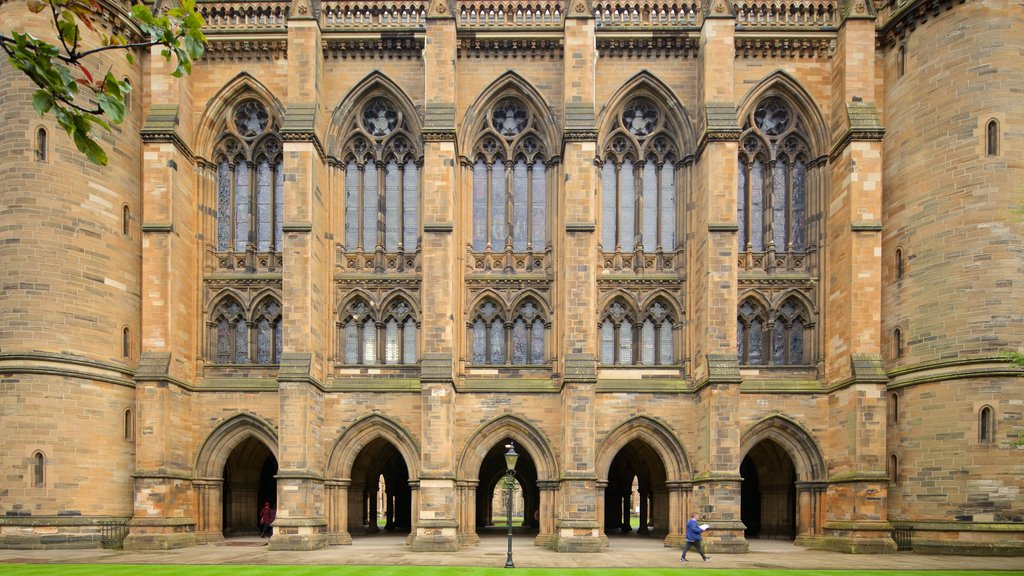 University of Glasgow mettant en vedette éléments du patrimoine