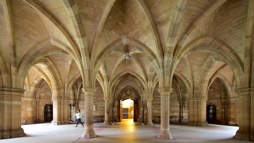 University of Glasgow featuring heritage architecture