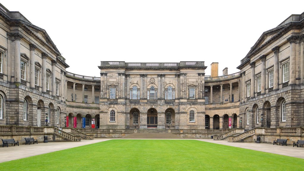 University of Edinburgh featuring heritage architecture and heritage elements