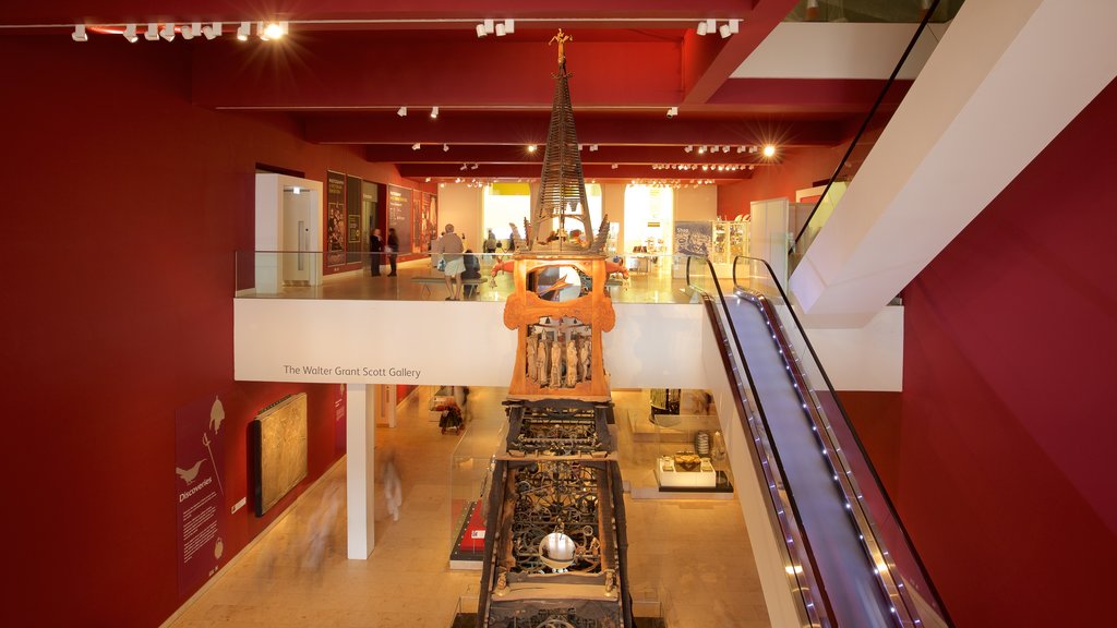 National Museum of Scotland showing interior views