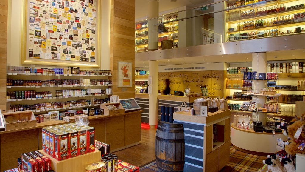 Scotch Whisky Heritage Centre which includes interior views