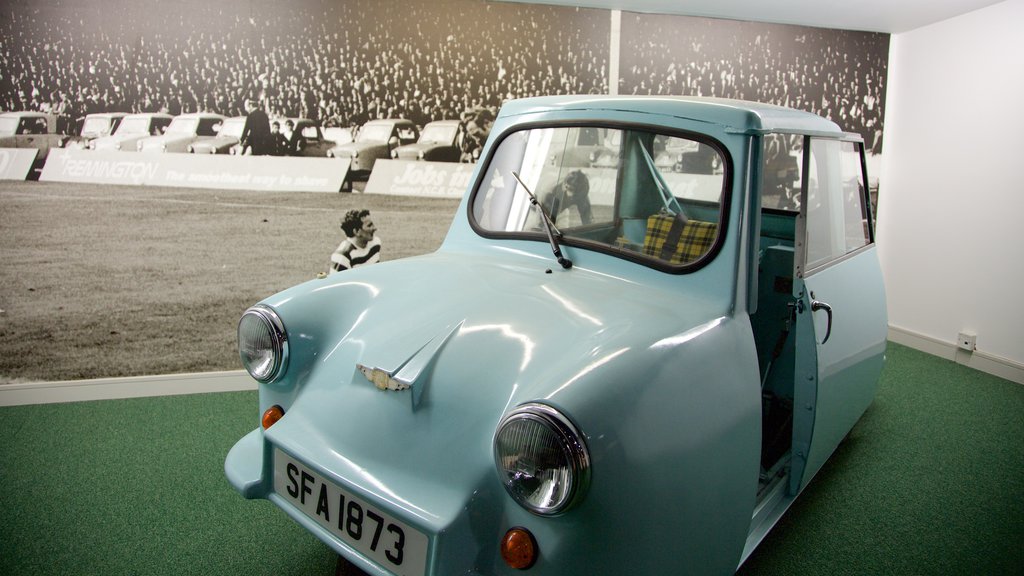 Hampden Park which includes interior views