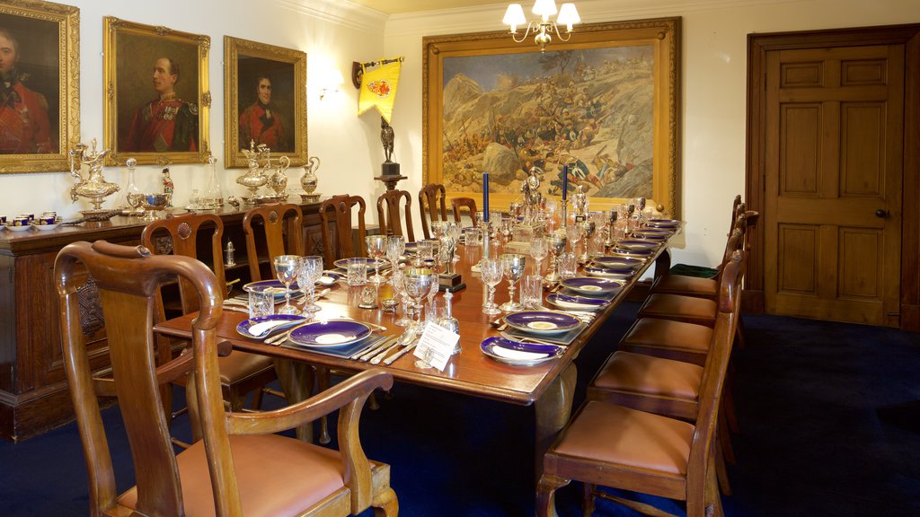 Gordon Highlanders Museum showing interior views and heritage elements