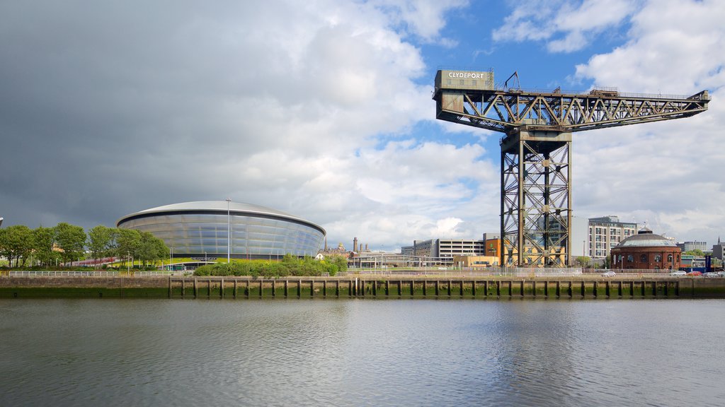 The SSE Hydro toont een rivier of beek