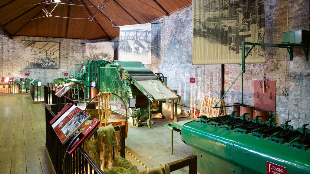 Verdant Works featuring interior views