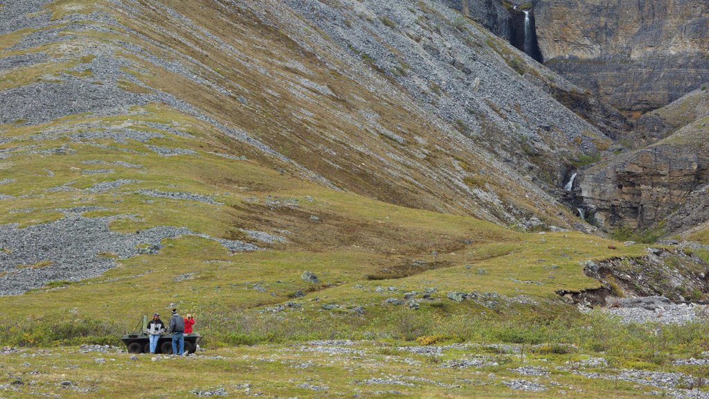 Gates of the Arctic National Park as well as a small group of people