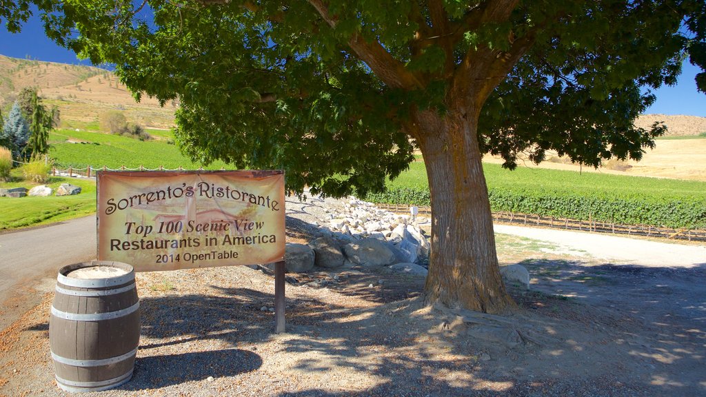 Chelan showing signage