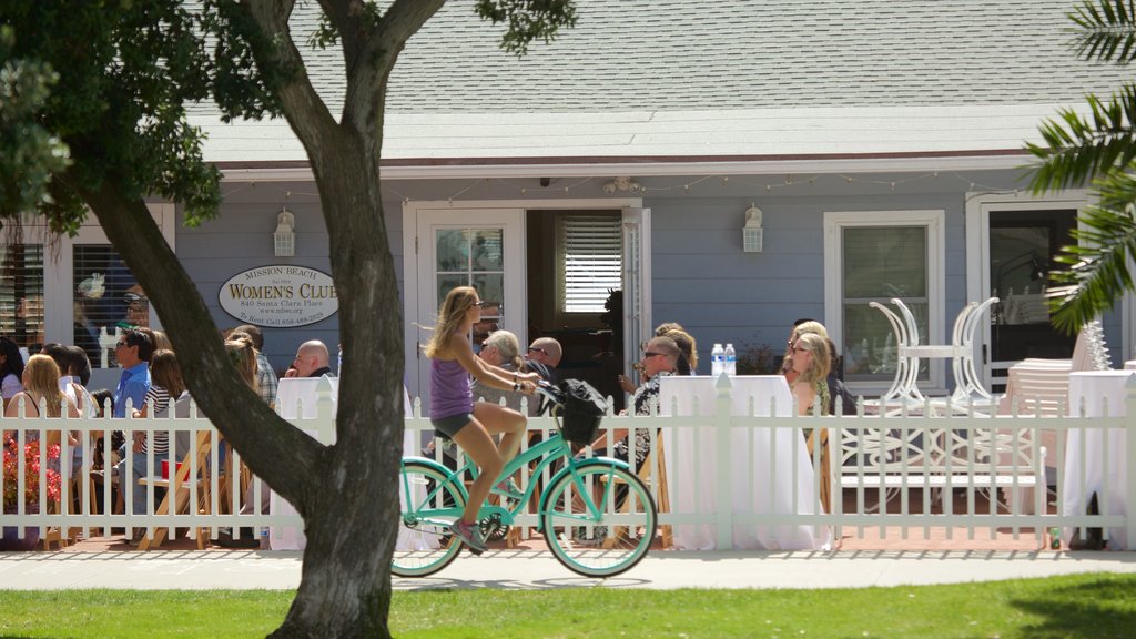 Mission Bay showing cycling