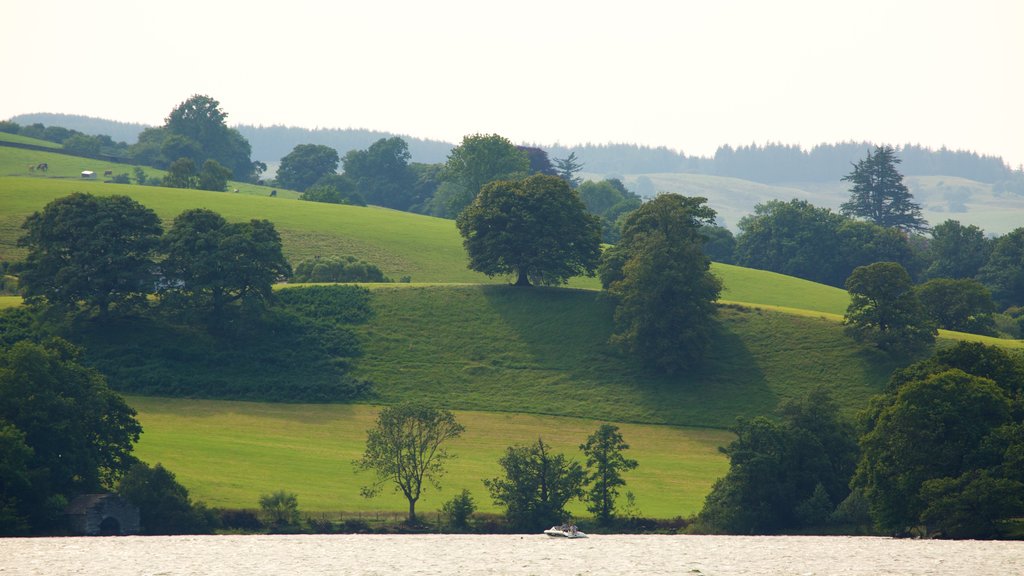 Brockhole, the Lake District Visitor Centre which includes farmland