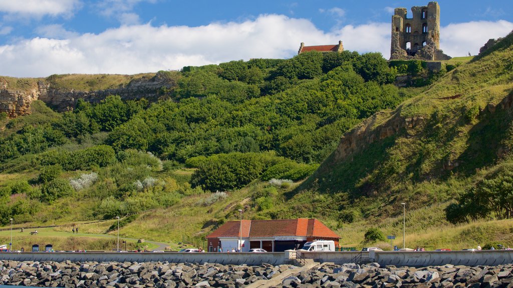 North Bay Beach featuring a coastal town