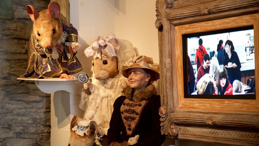 World of Beatrix Potter showing interior views