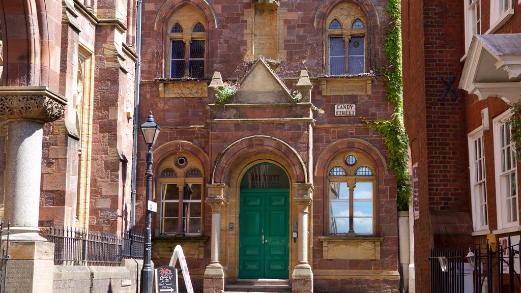 Exeter showing heritage architecture