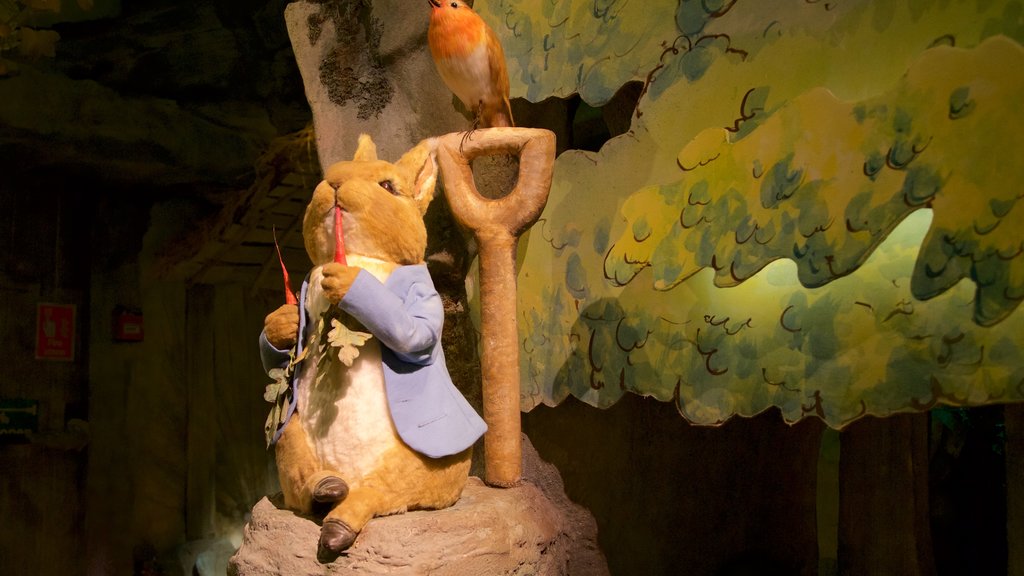 World of Beatrix Potter toont schattige dieren