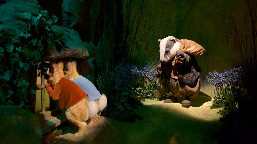 El mundo de Beatrix Potter ofreciendo animales domésticos