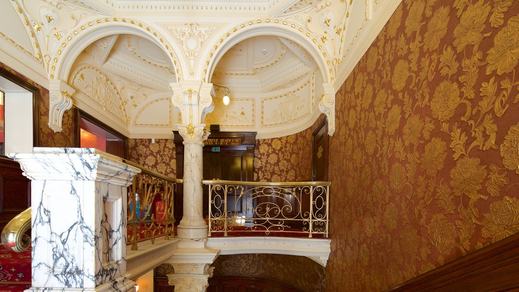 Newcastle-upon-Tyne Theatre Royal featuring interior views and theatre scenes