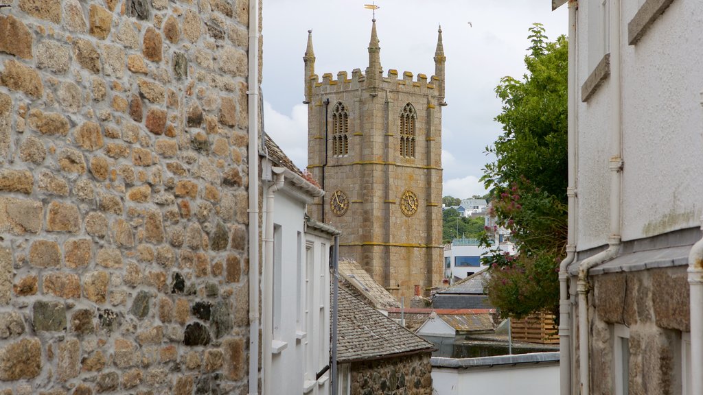 St Ives featuring a castle