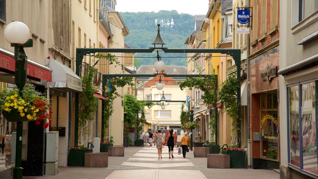 Echternach showing heritage architecture and street scenes