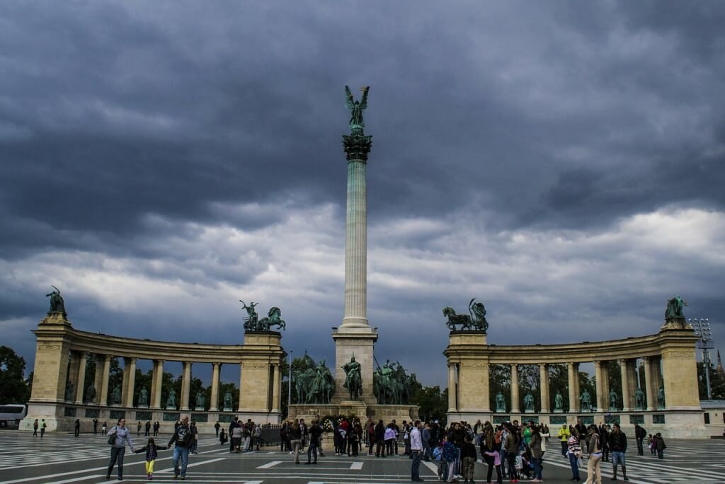 Heldenplatz in Budapest