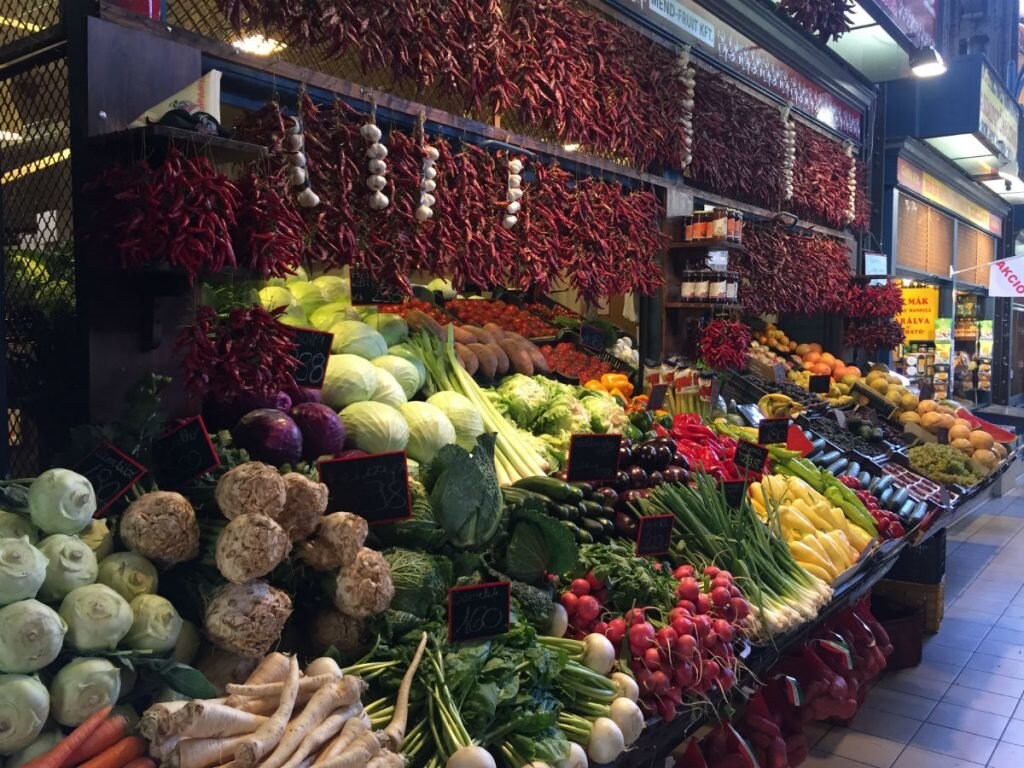 Zentrale Markthalle in Budapest