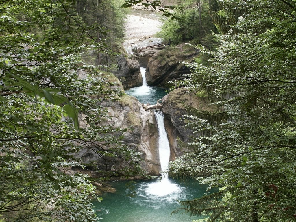 Buchenegger Wasserfälle im Allgäu