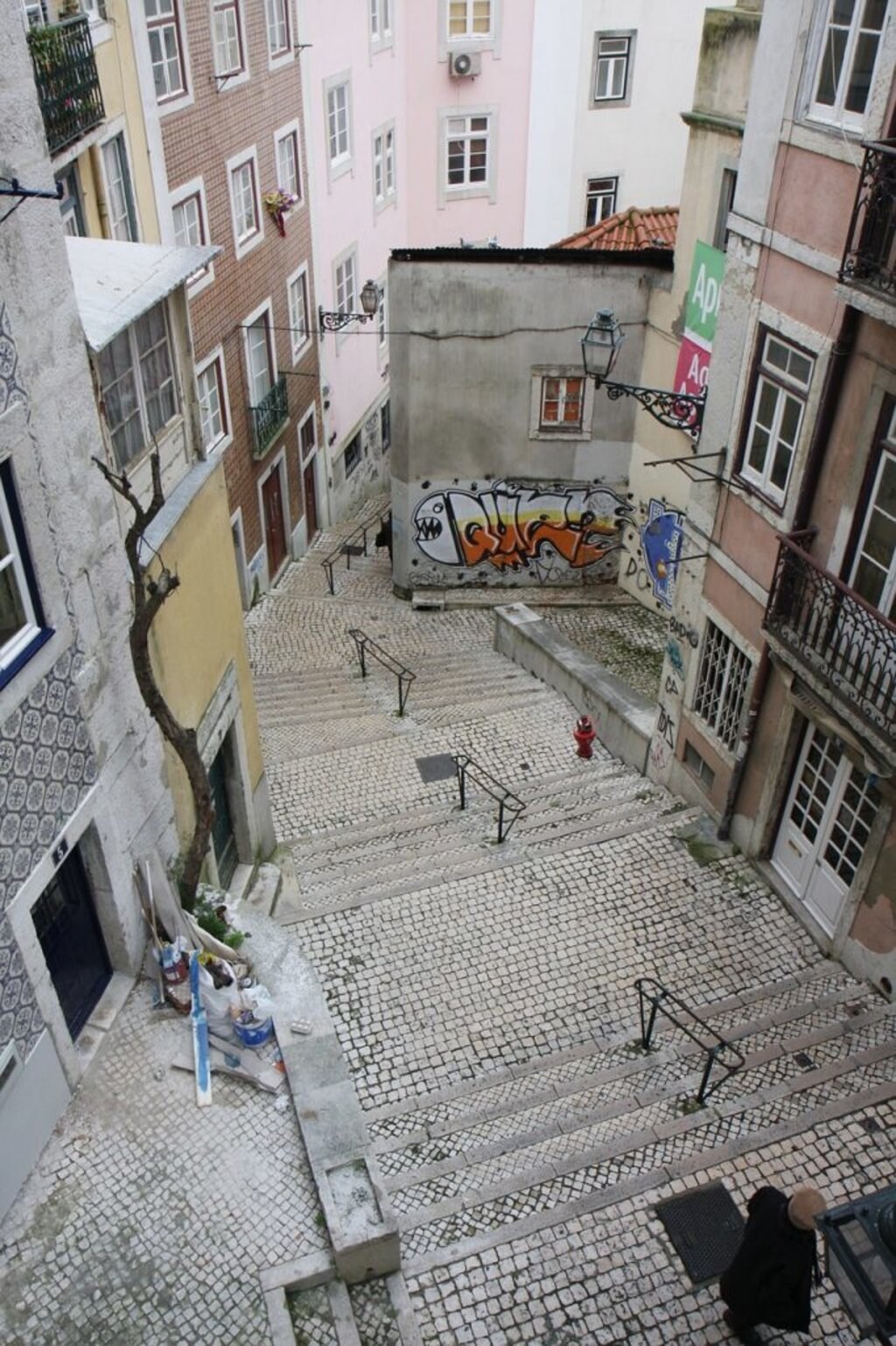 Treppen in Lissabon