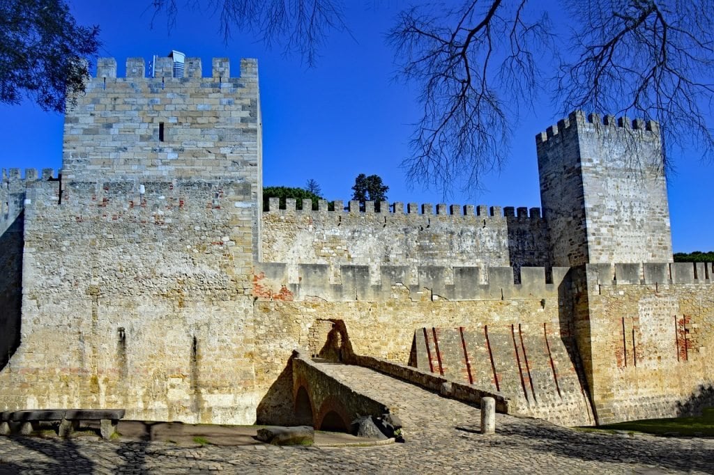  Castelo de São Jorge in Lissabon
