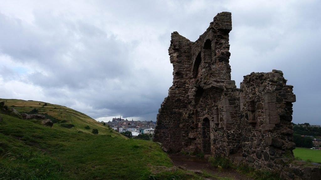 Ruinen in Edinburgh