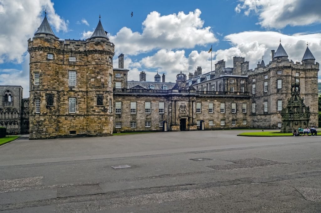 Palace of Holyroodhouse in Edinburgh