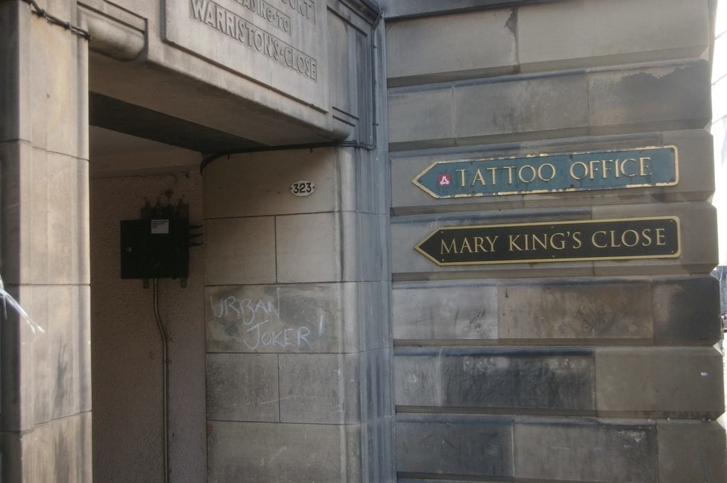 Mary King's Close in Edinburgh
