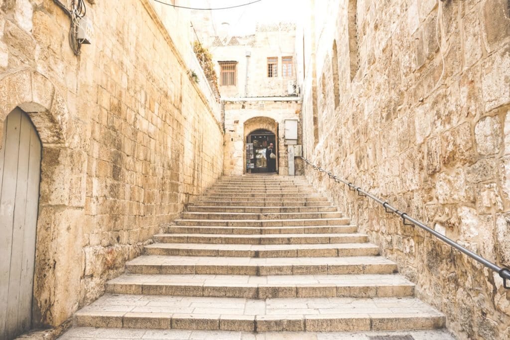 Das christliche Viertel in Jerusalem