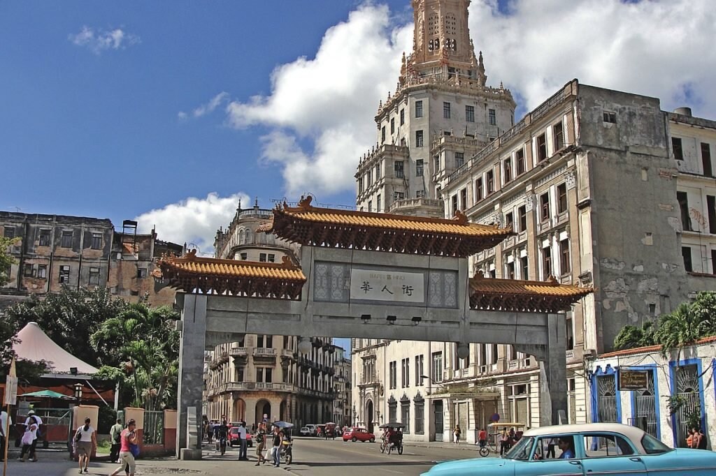 Chinatown in Havanna, Kuba