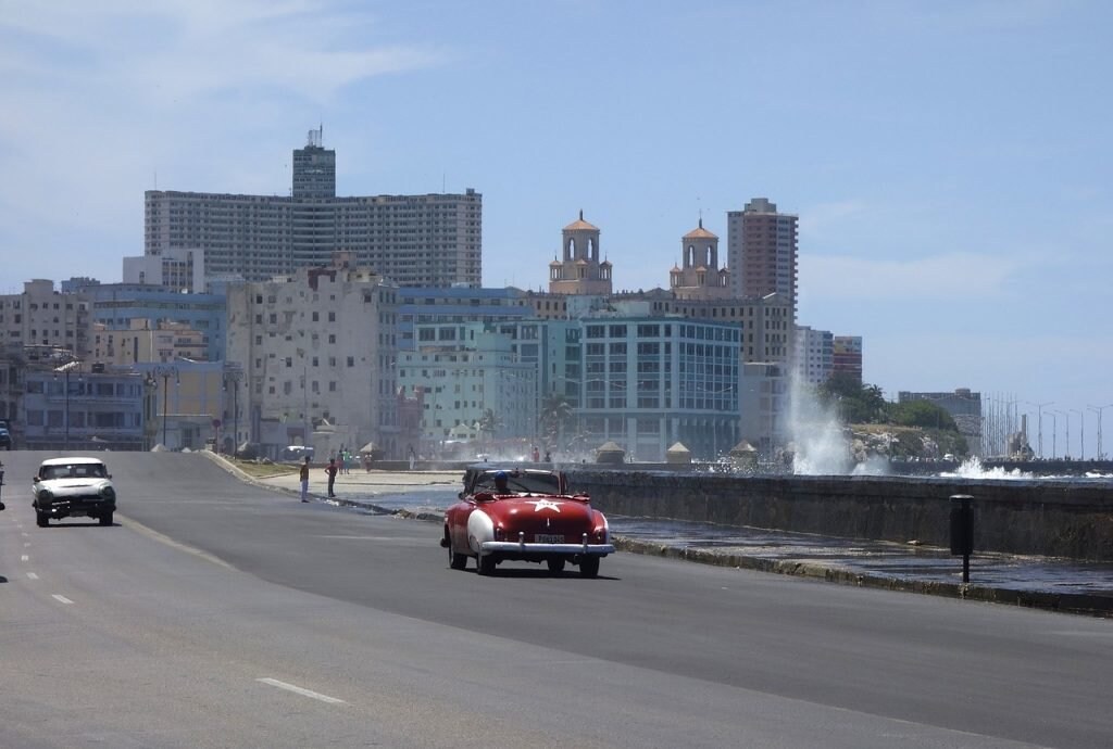 Malecón in Havanna, Kuba