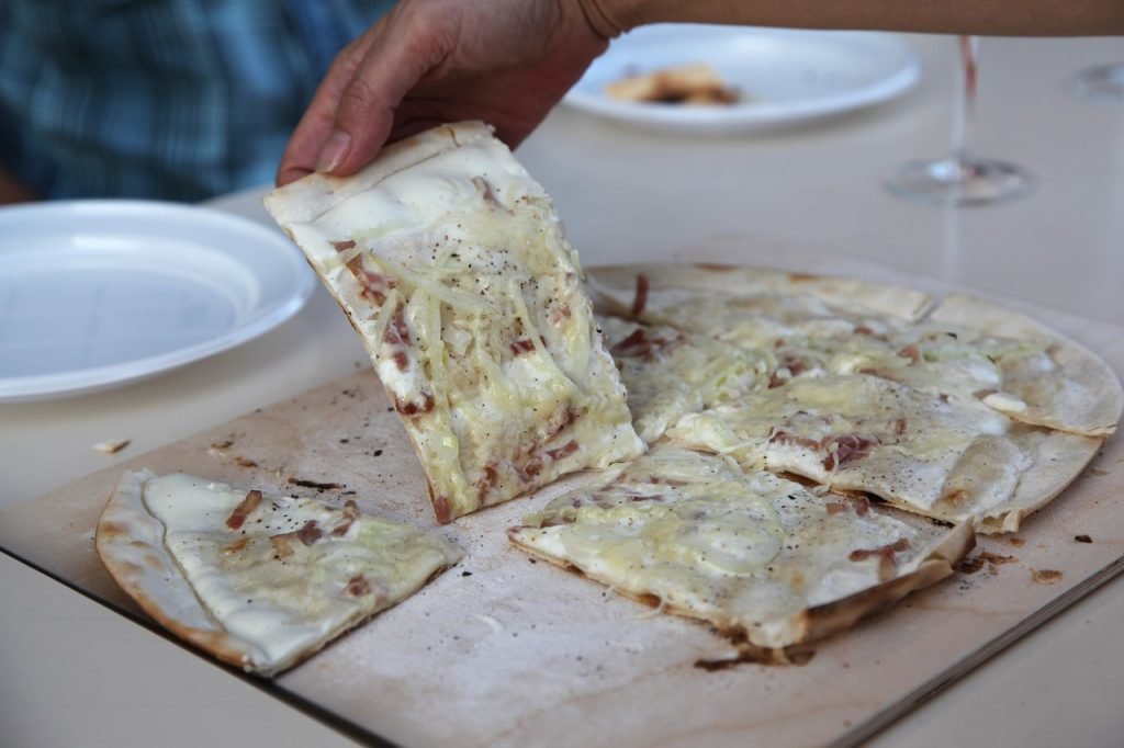 Elsässer Flammkuchen in Straßburg