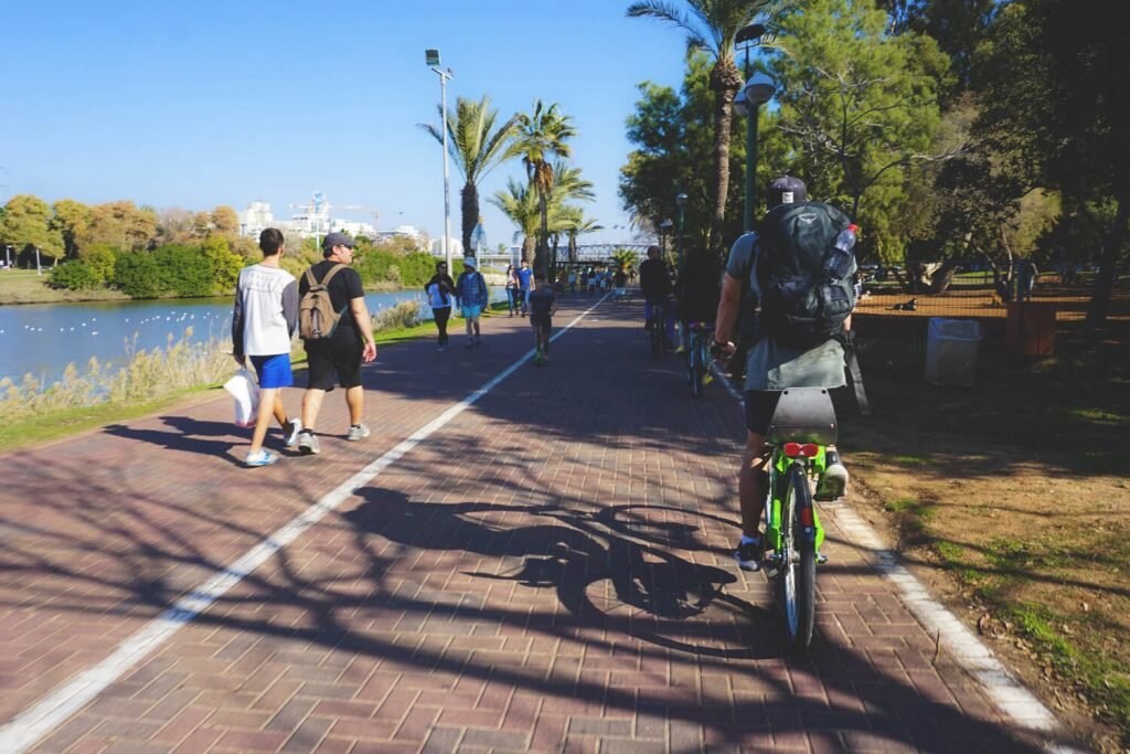 Mit dem Fahrrad durch Tel Aviv