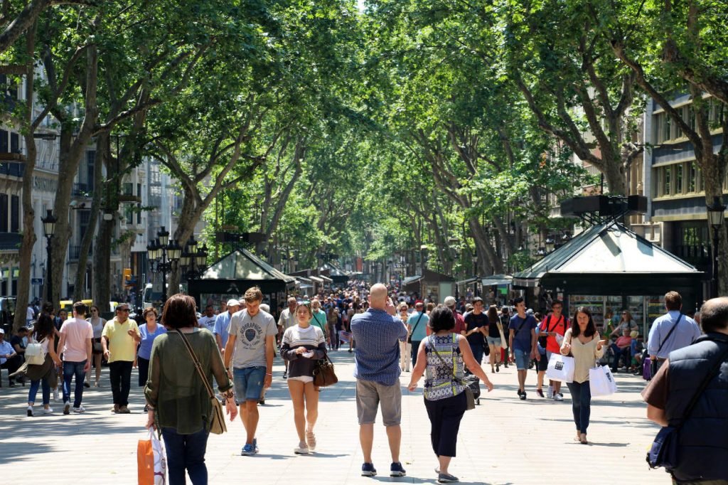 La Rambla in Barcelona