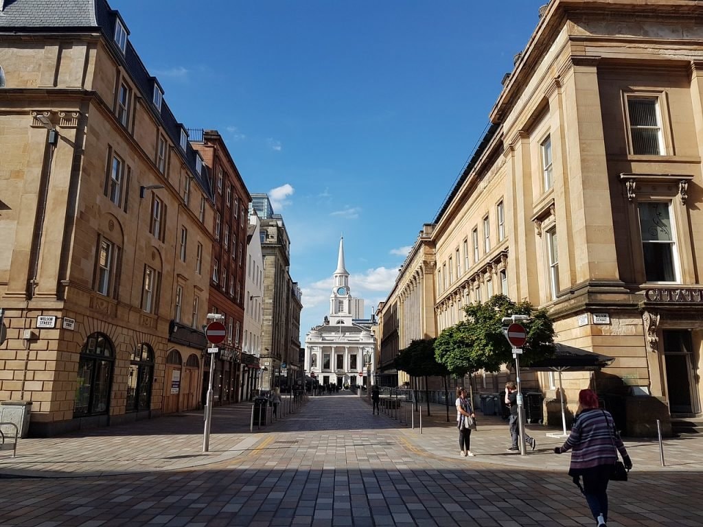 Glasgow Stadtzentrum
