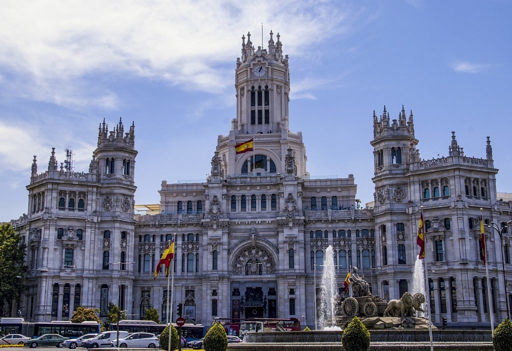 Palacio de Cibeles in Madrid