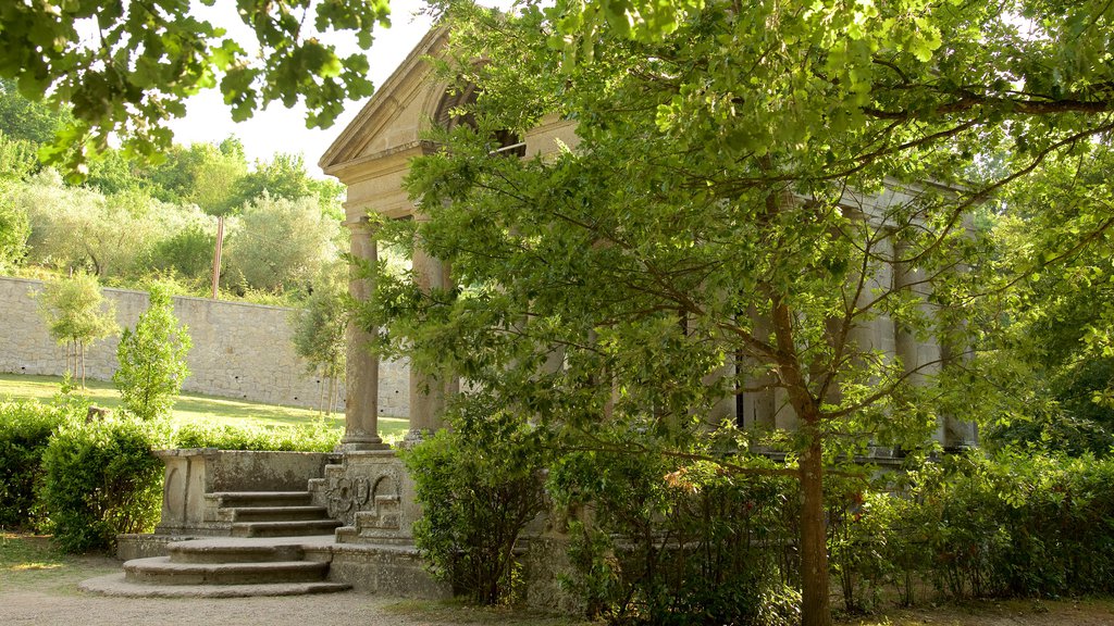 Parco dei Mostri showing heritage architecture and a garden