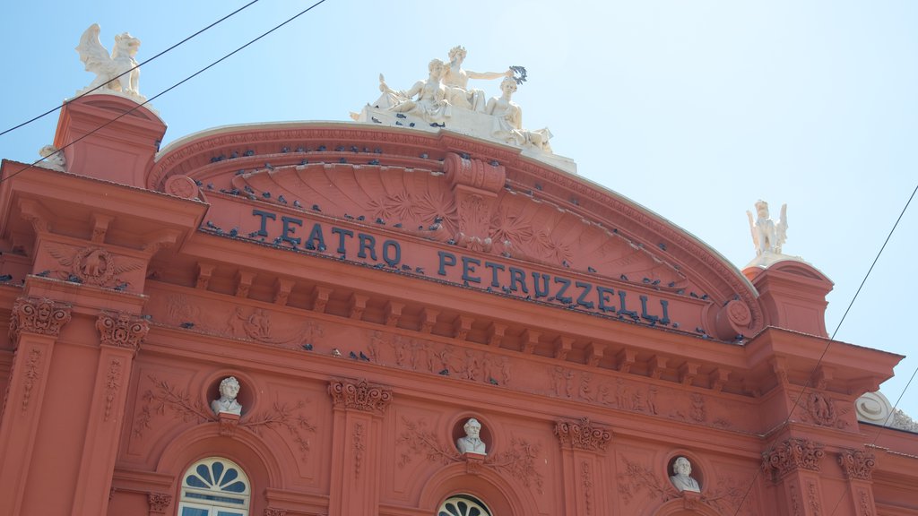 Bari featuring heritage architecture and signage