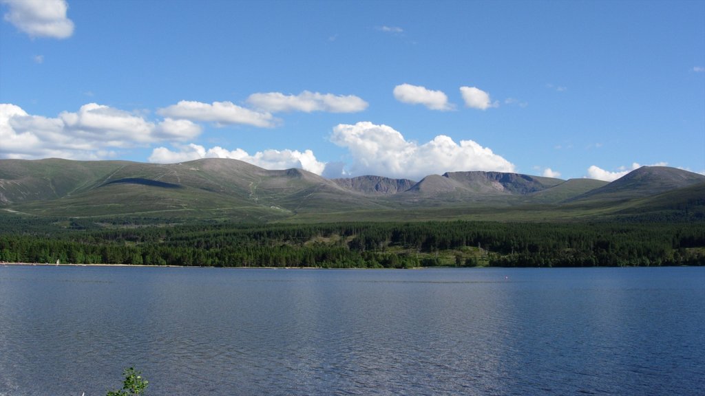 CairnGorm Mountain which includes a lake or waterhole