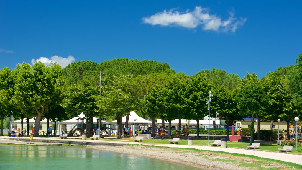 Passignano sul Trasimeno which includes a park