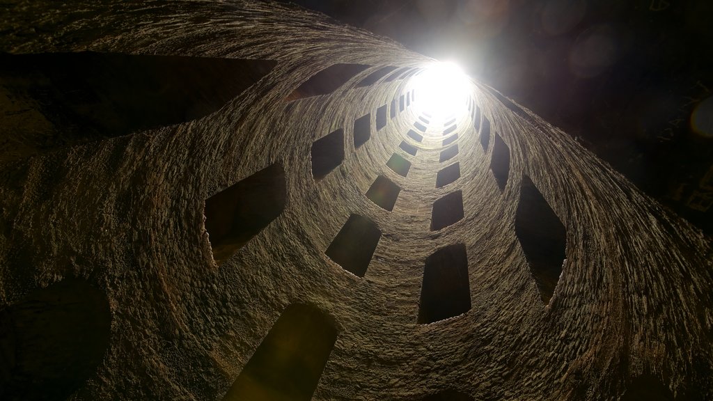 St. Patrick\'s Well featuring interior views