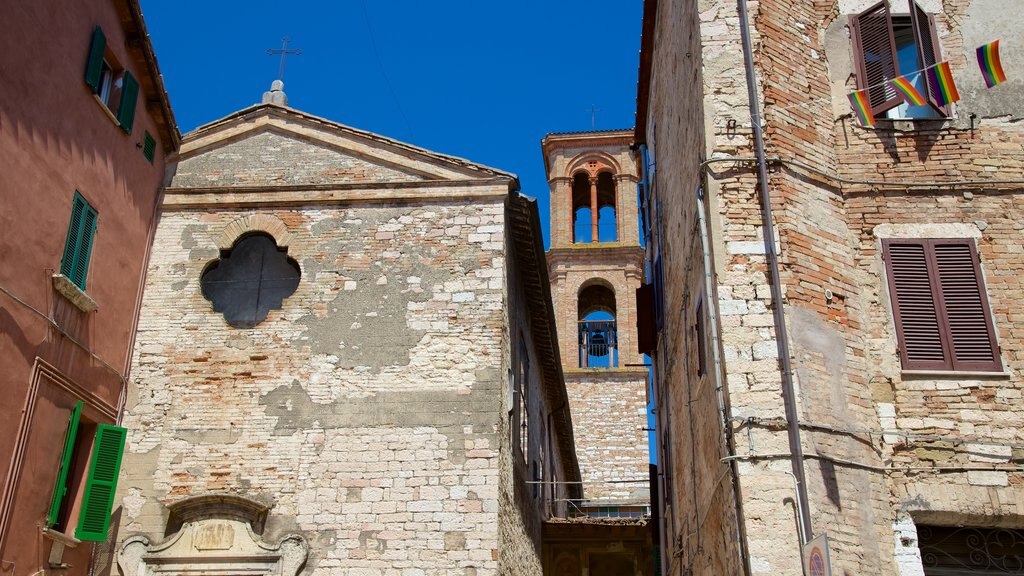 Perugia featuring heritage architecture