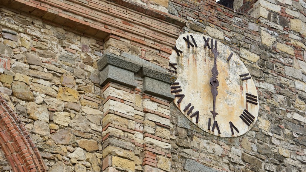 Panzano in Chianti featuring heritage architecture