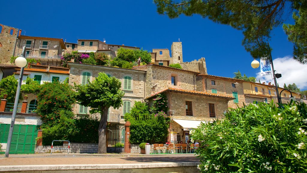 Passignano sul Trasimeno showing heritage architecture