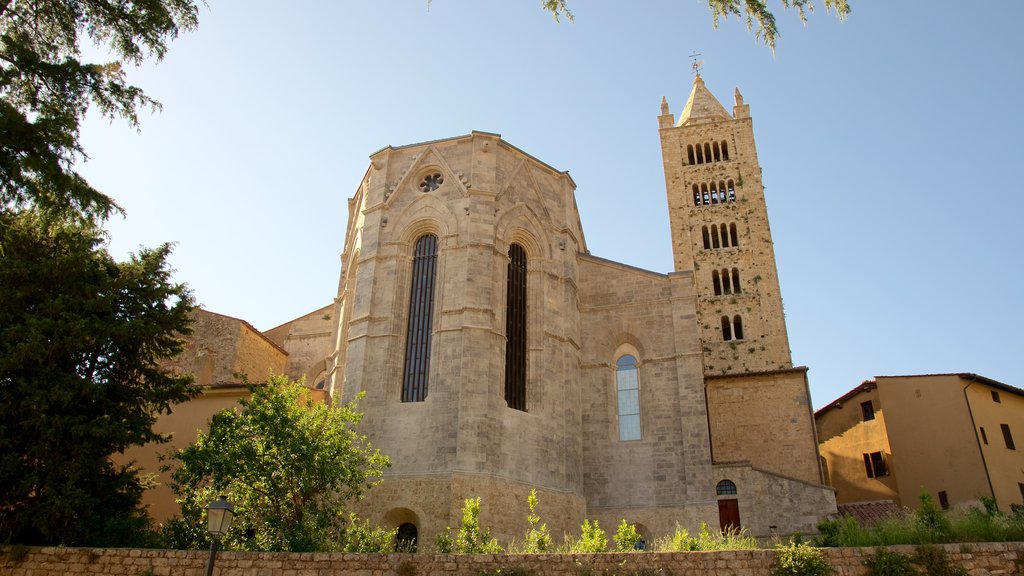 Massa Marittima ofreciendo arquitectura patrimonial